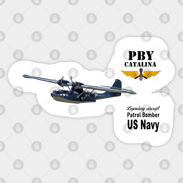 PBY Catalina Sticker by sibosssr